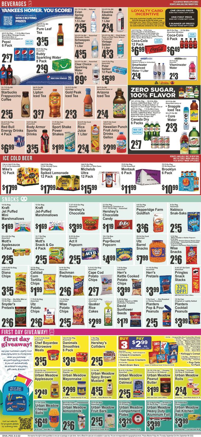 Key Food Ad from 09/02/2022