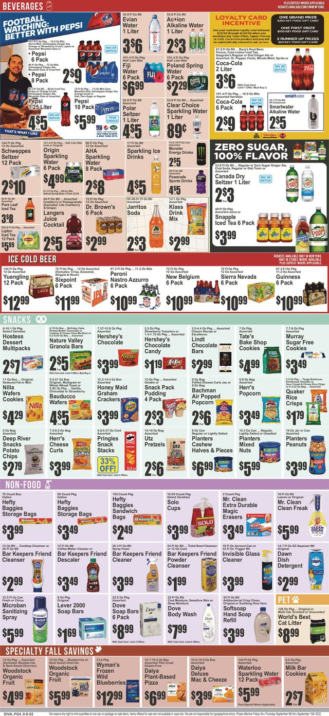 Key Food Ad from 09/09/2022