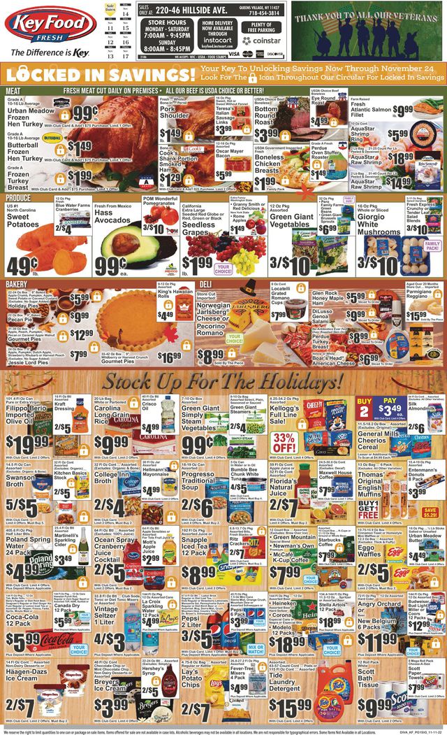Key Food Ad from 11/11/2022