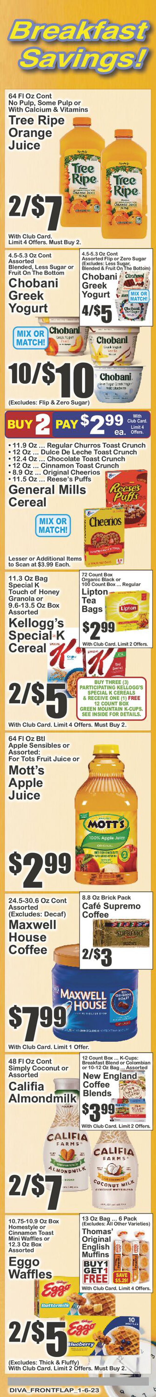 Key Food Ad from 01/06/2023