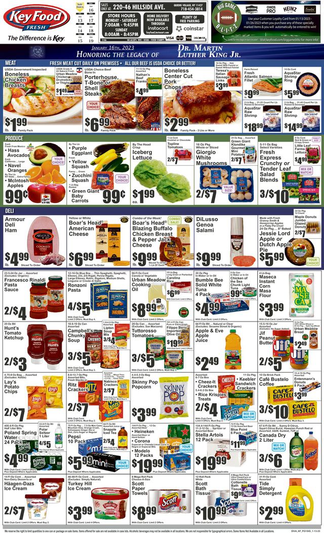 Key Food Ad from 01/13/2023