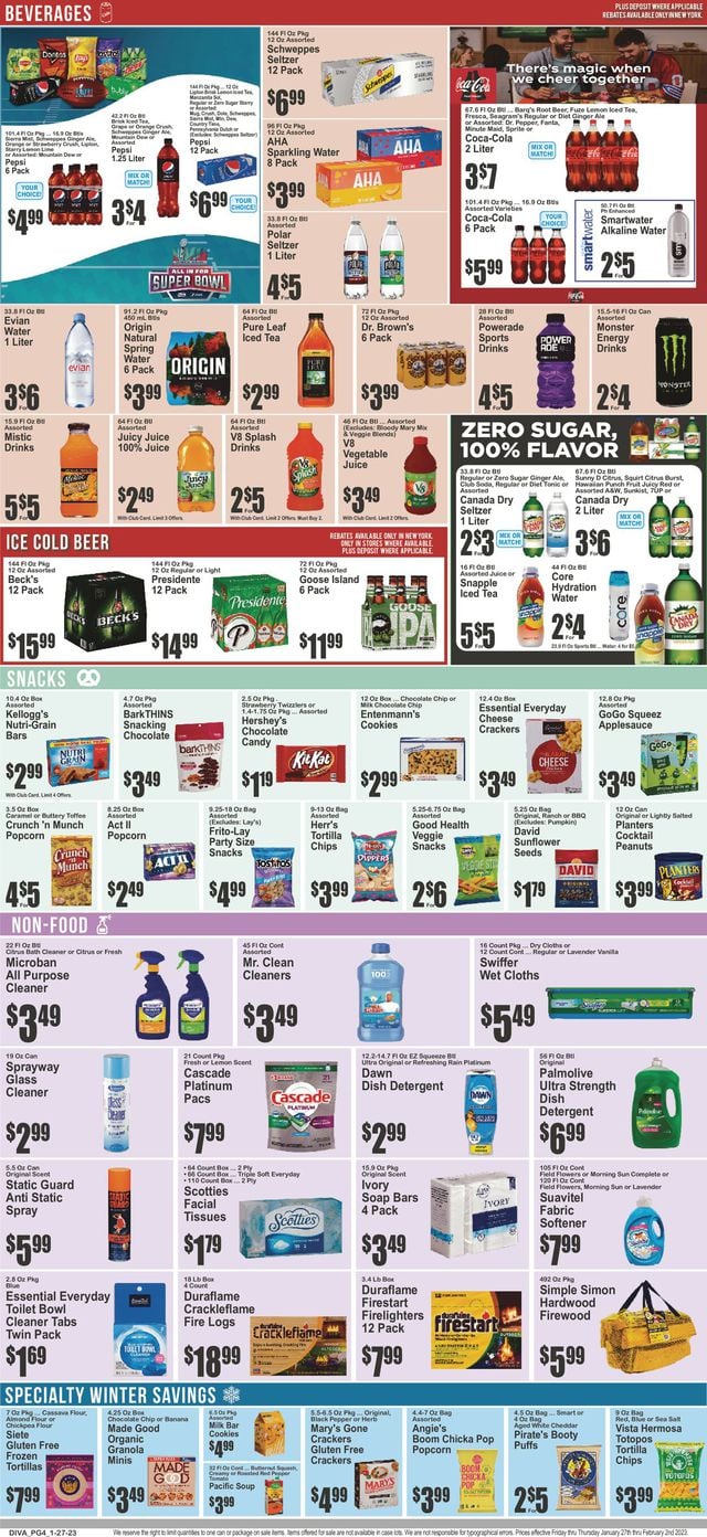 Key Food Ad from 01/27/2023