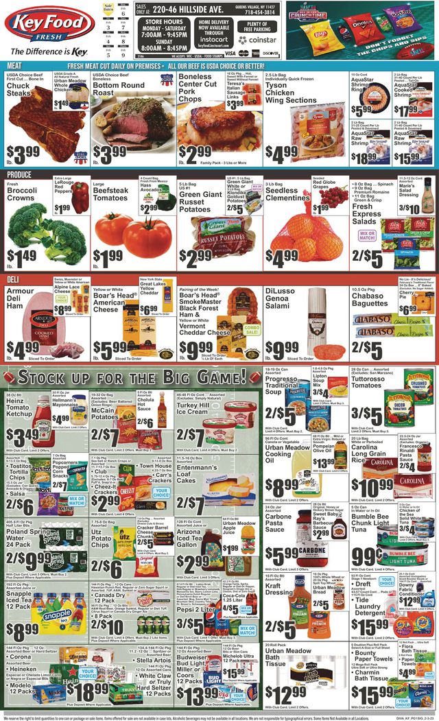 Key Food Ad from 02/03/2023