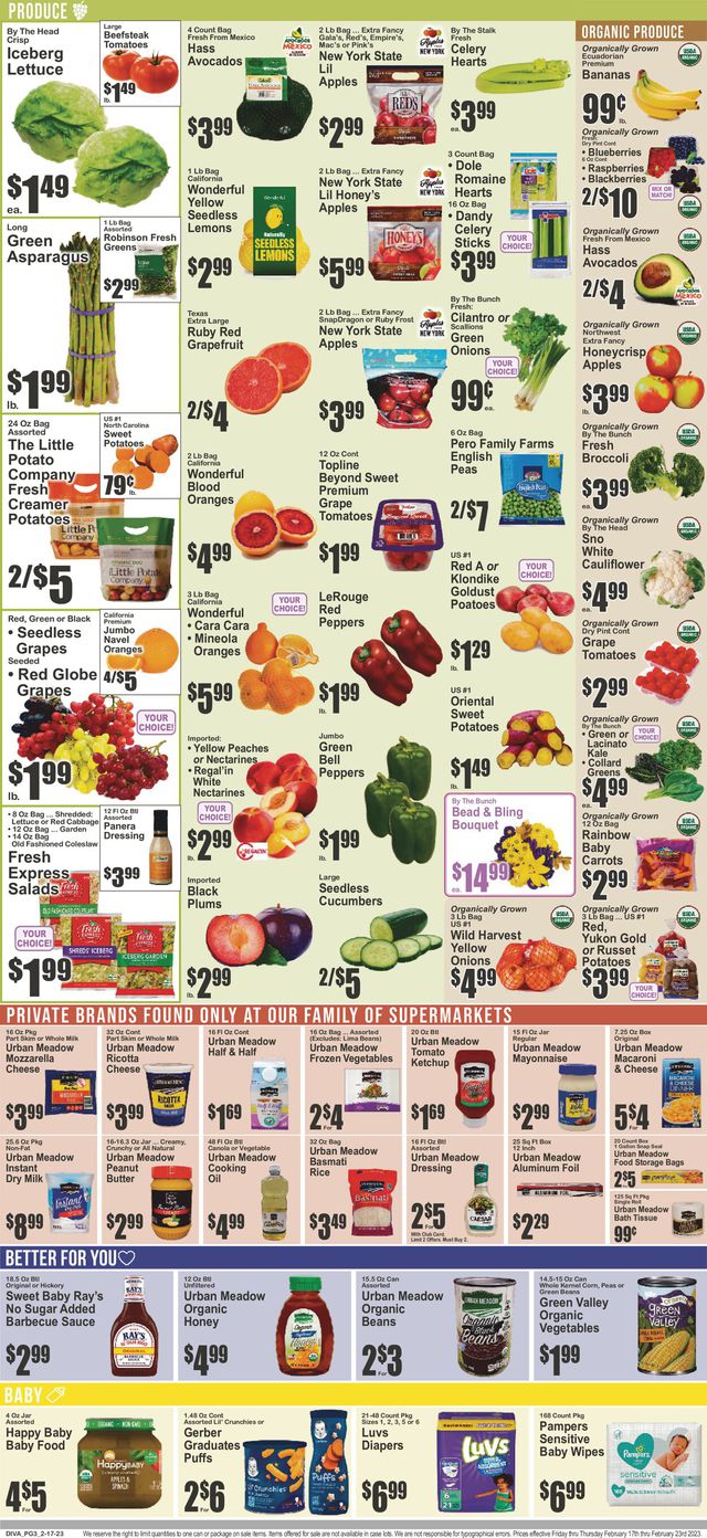 Key Food Ad from 02/17/2023