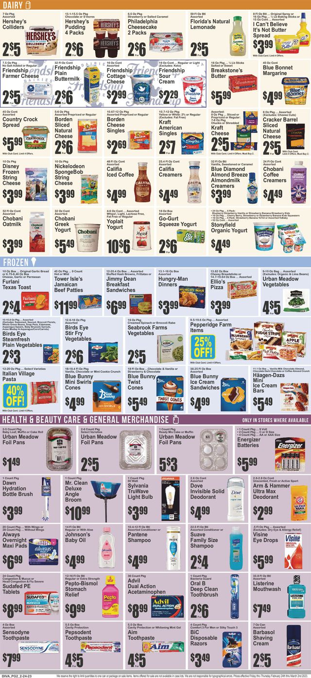 Key Food Ad from 02/24/2023
