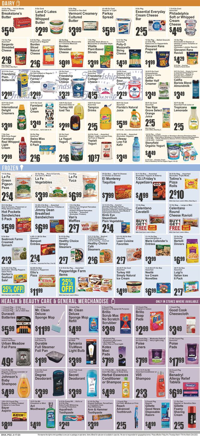 Key Food Ad from 03/17/2023