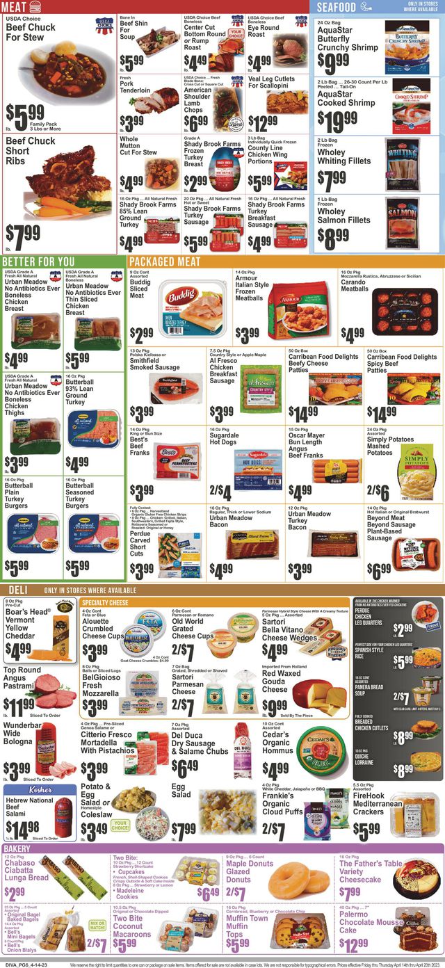 Key Food Ad from 04/14/2023