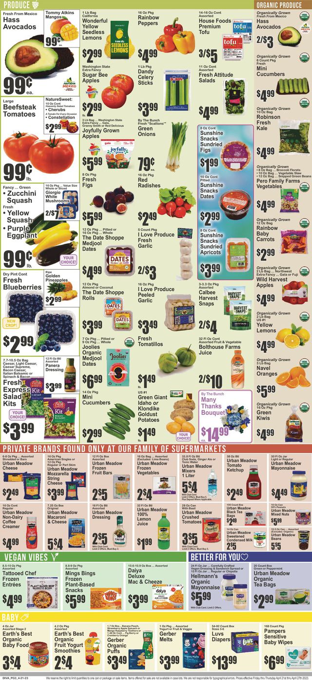 Key Food Ad from 04/21/2023