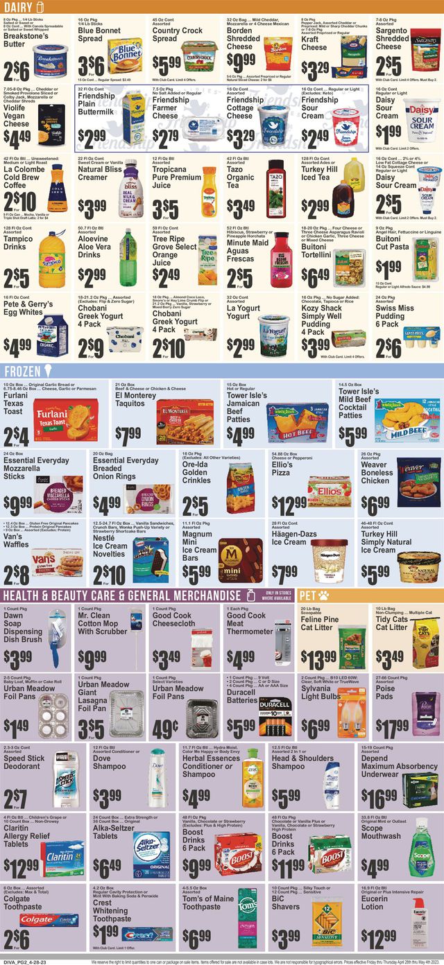 Key Food Ad from 04/28/2023