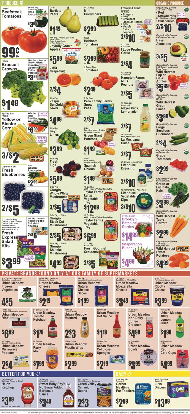 Key Food Ad from 05/19/2023