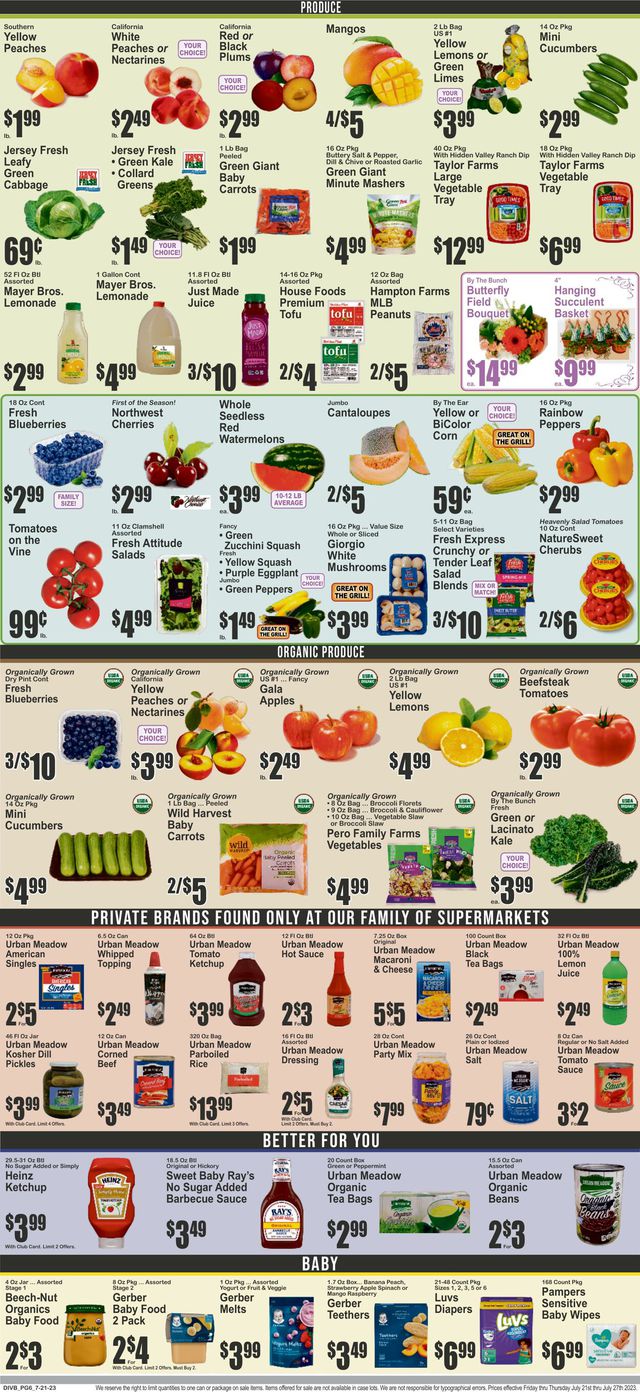 Key Food Ad from 07/21/2023