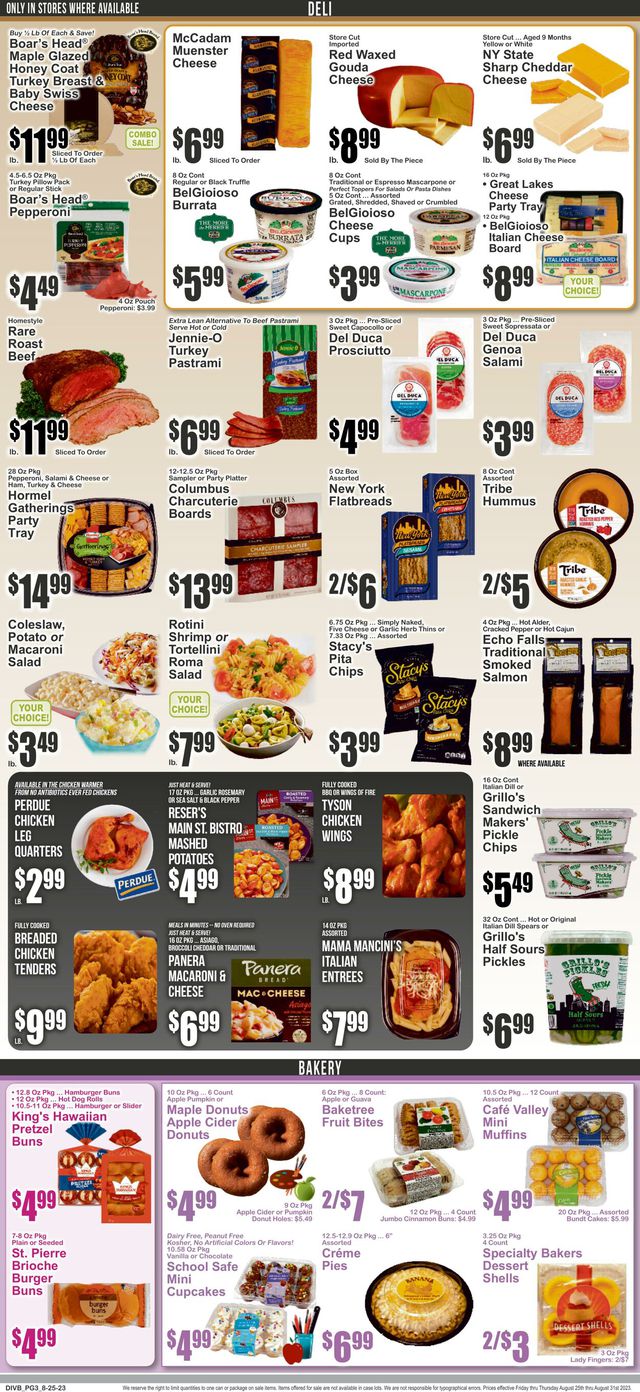 Key Food Ad from 08/25/2023