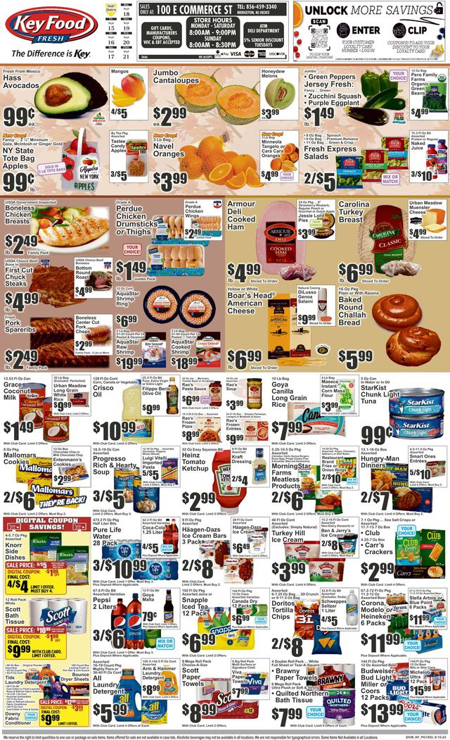 Key Food Ad from 09/15/2023