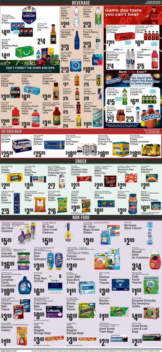 Key Food Ad from 09/15/2023