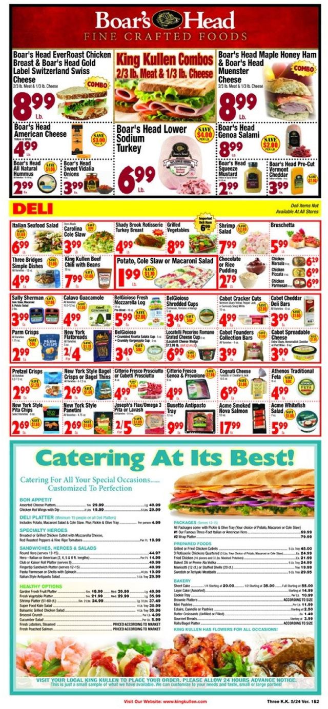 King Kullen Ad from 05/24/2019