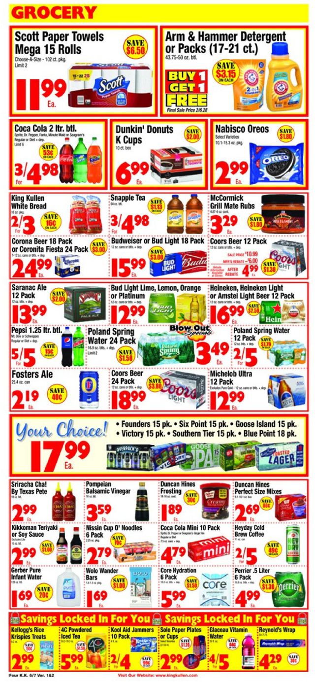 King Kullen Ad from 06/07/2019