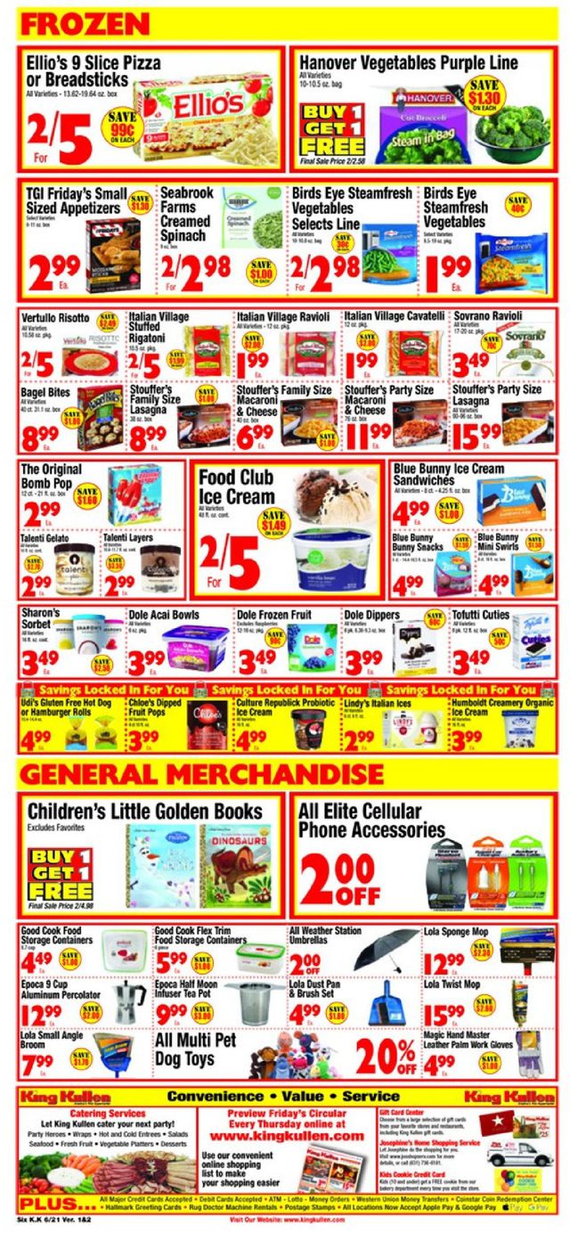 King Kullen Ad from 06/21/2019