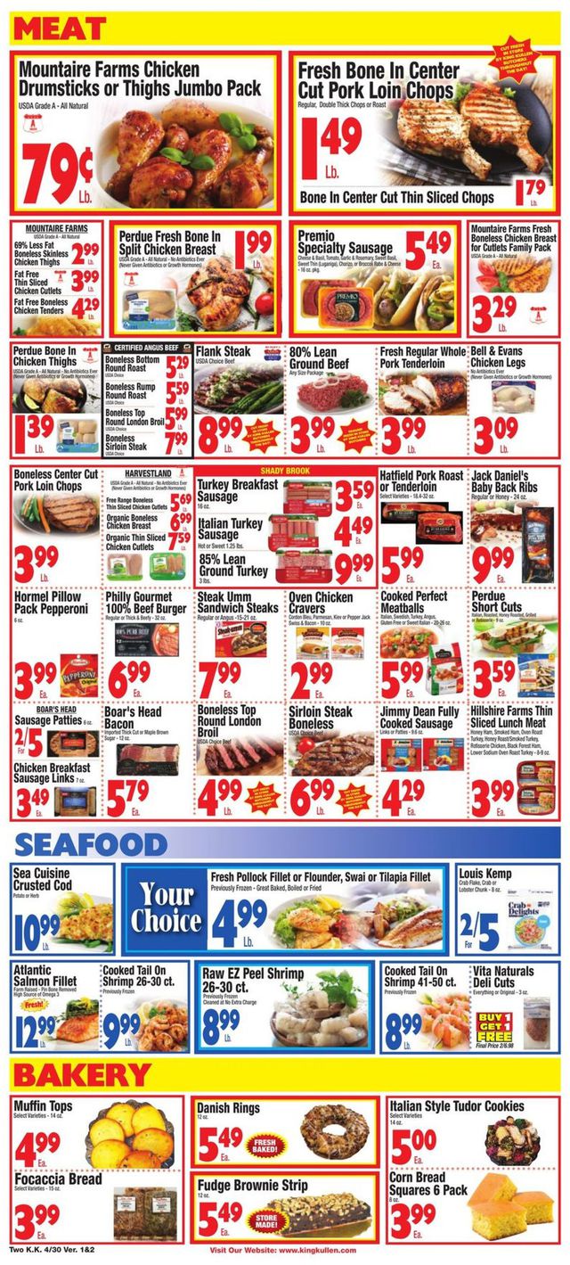 King Kullen Ad from 04/30/2021