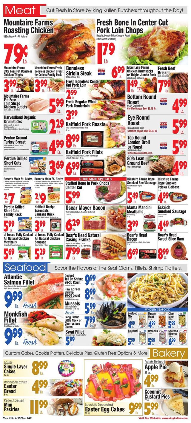 King Kullen Ad from 04/15/2022
