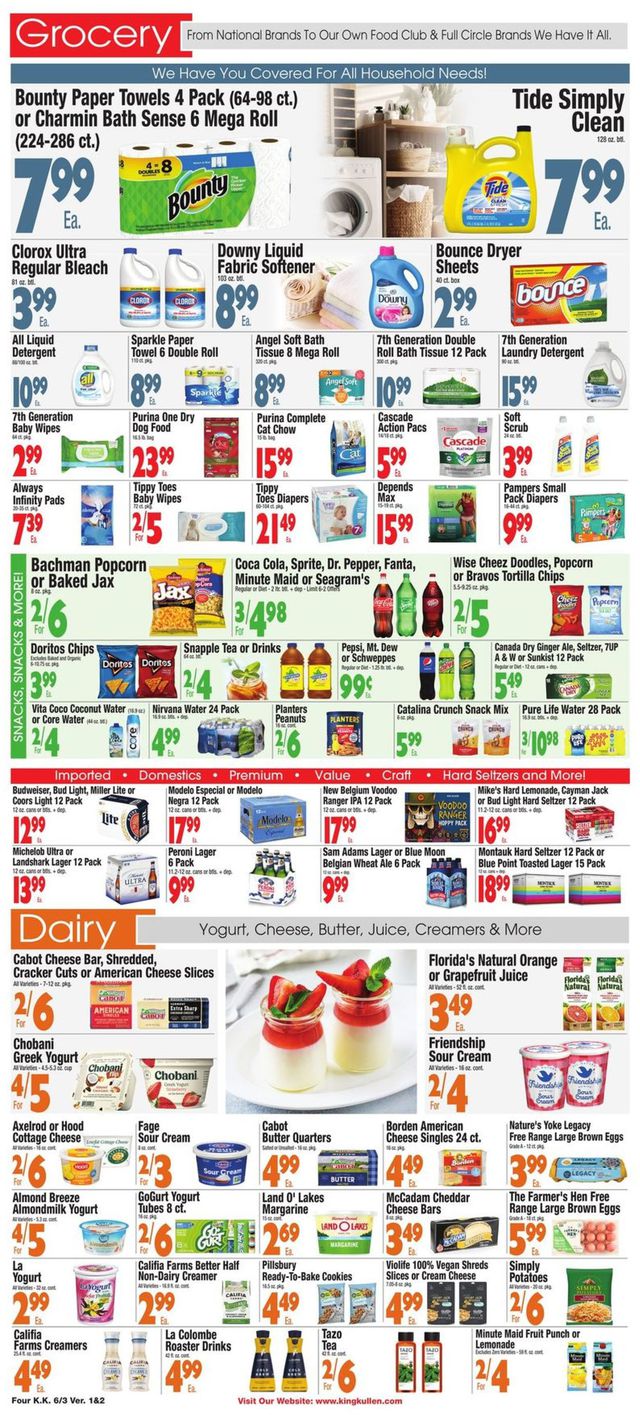 King Kullen Ad from 06/03/2022