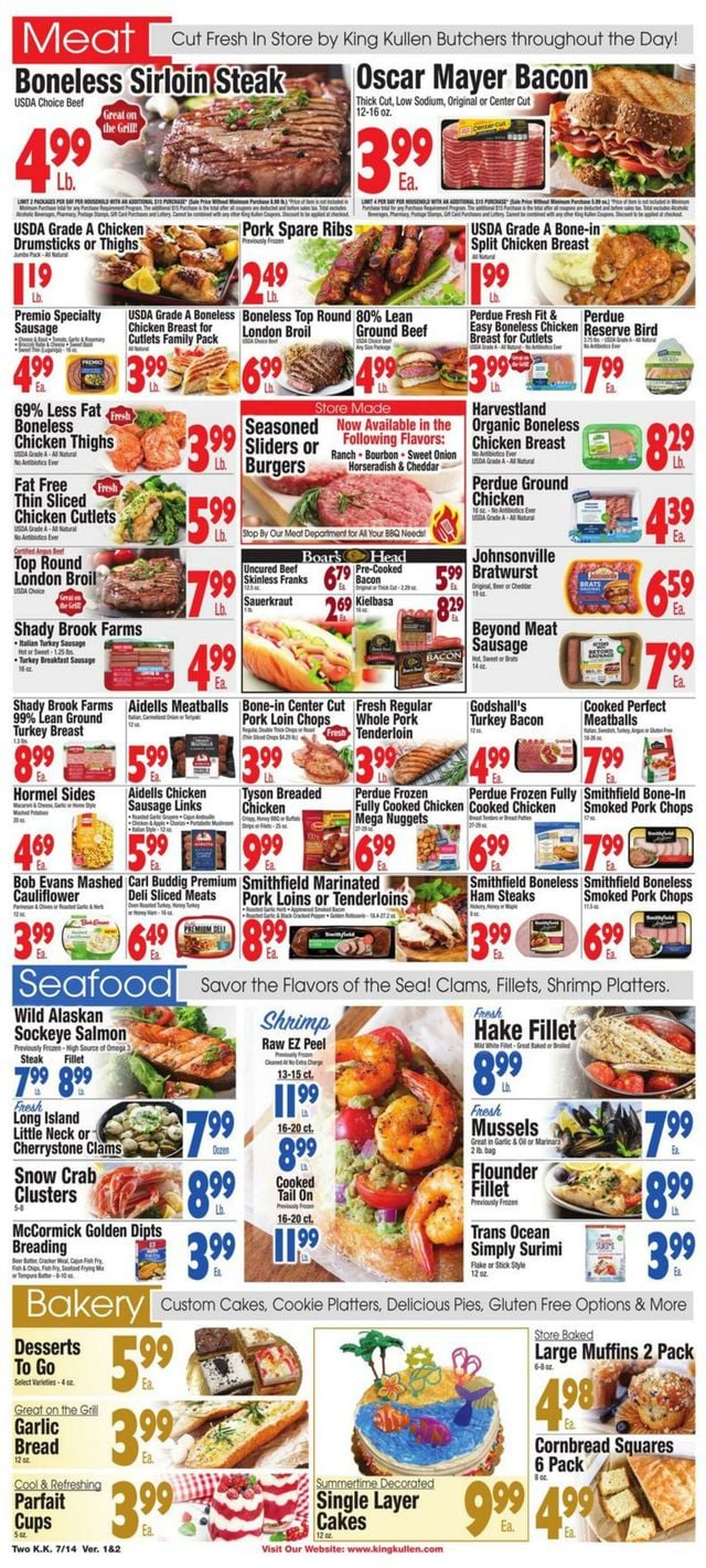King Kullen Ad from 07/14/2023