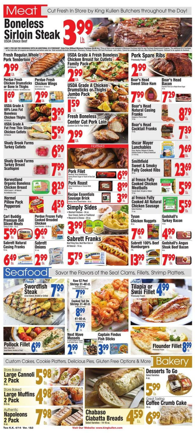King Kullen Ad from 04/14/2023