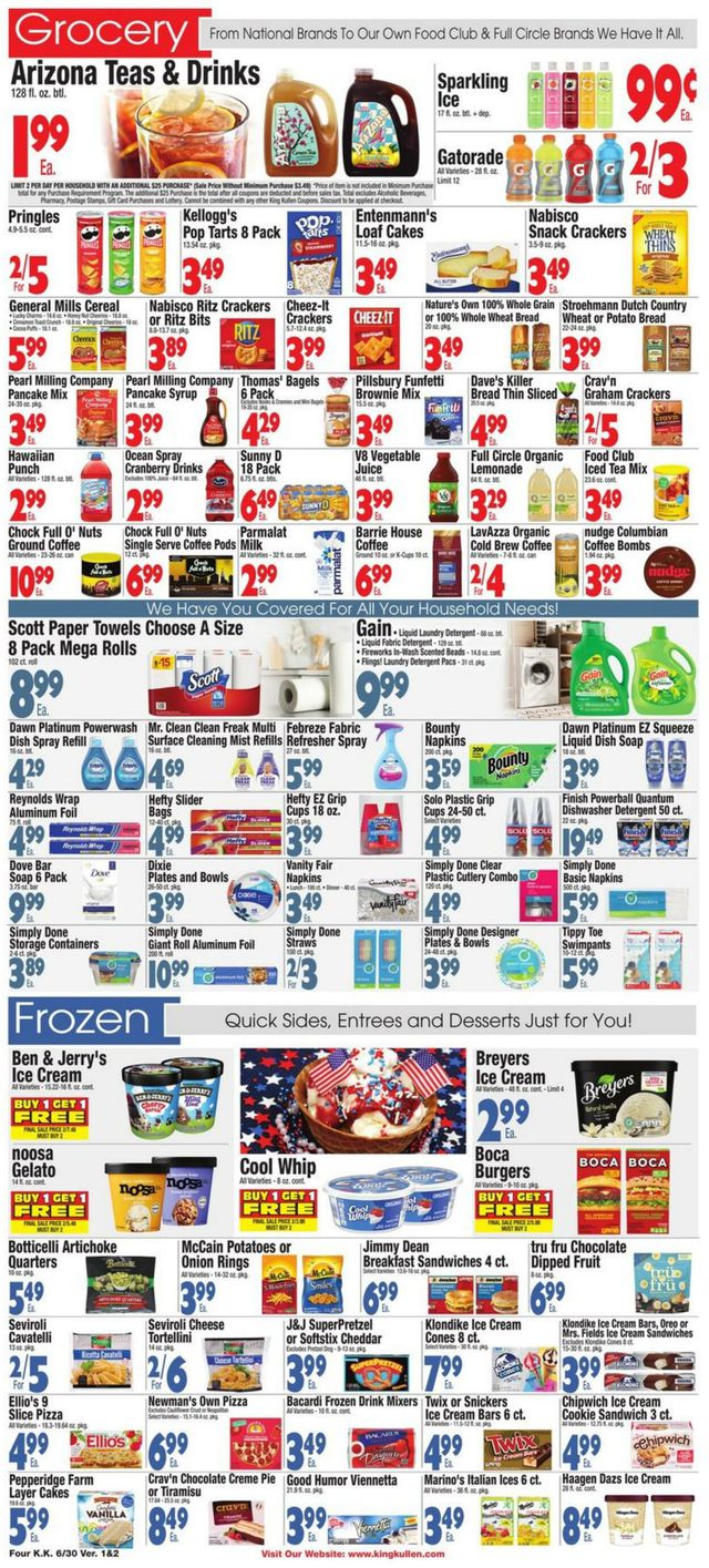 King Kullen Ad from 06/30/2023