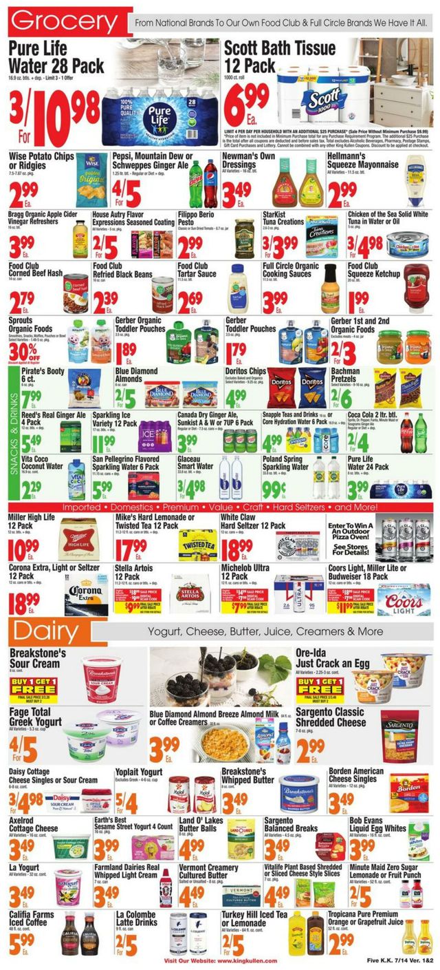 King Kullen Ad from 07/14/2023