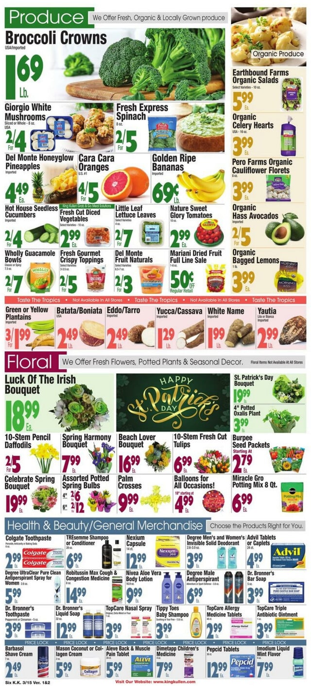 King Kullen Ad from 03/15/2024