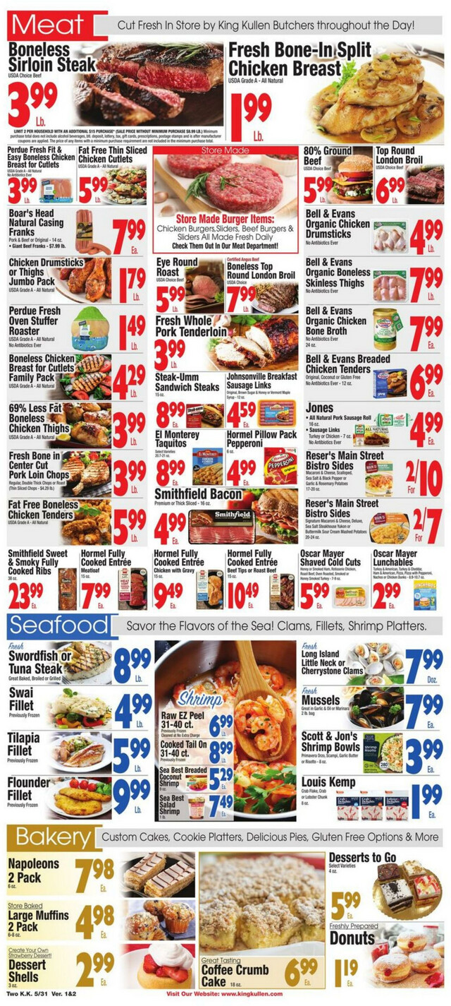 King Kullen Ad from 05/31/2024