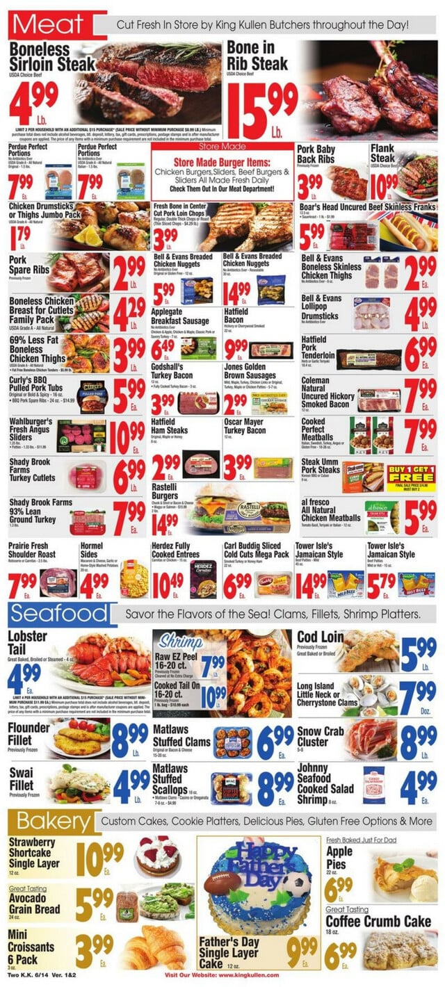 King Kullen Ad from 06/14/2024