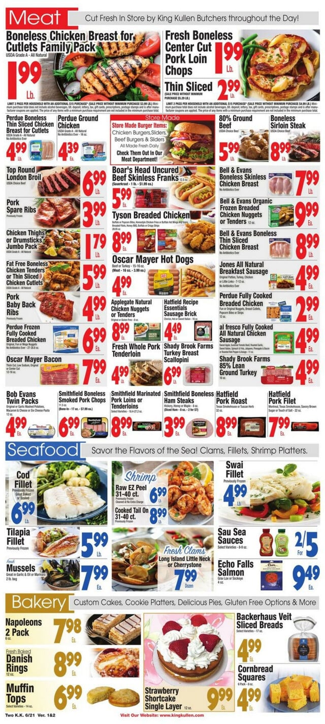 King Kullen Ad from 06/21/2024