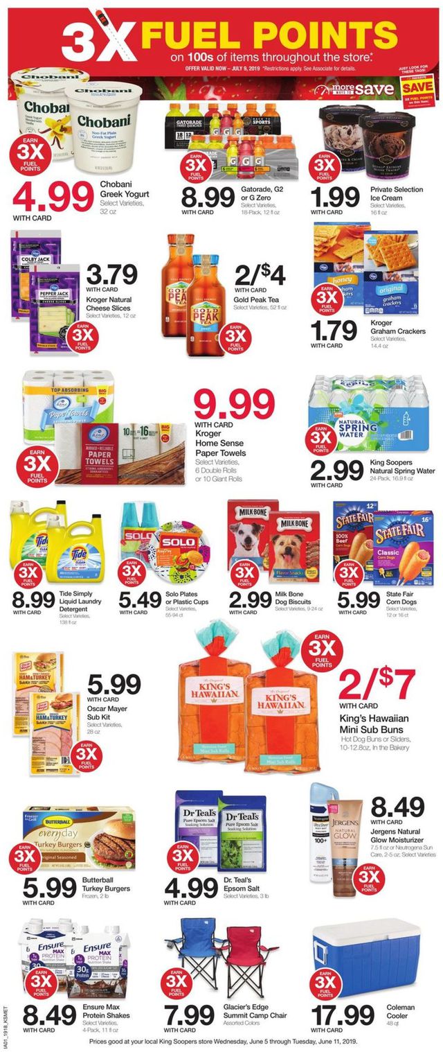 King Soopers Ad from 06/05/2019