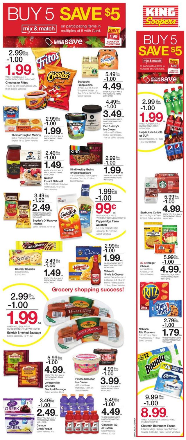 King Soopers Ad from 10/09/2019