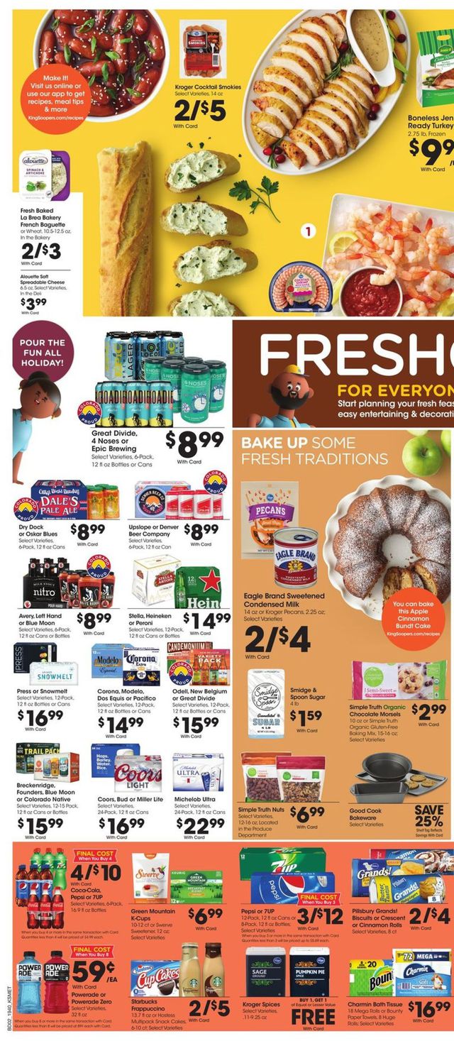 King Soopers Ad from 11/06/2019