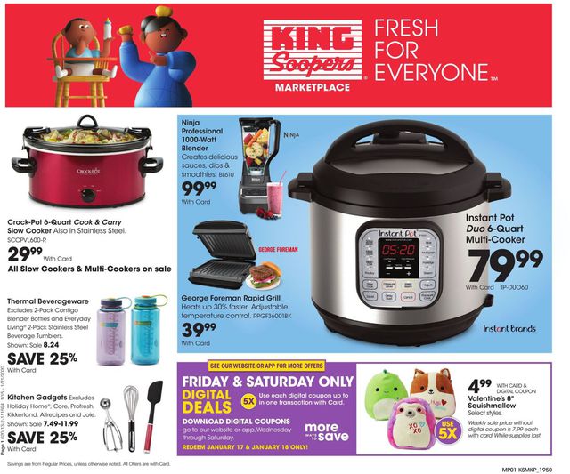 King Soopers Ad from 01/15/2020