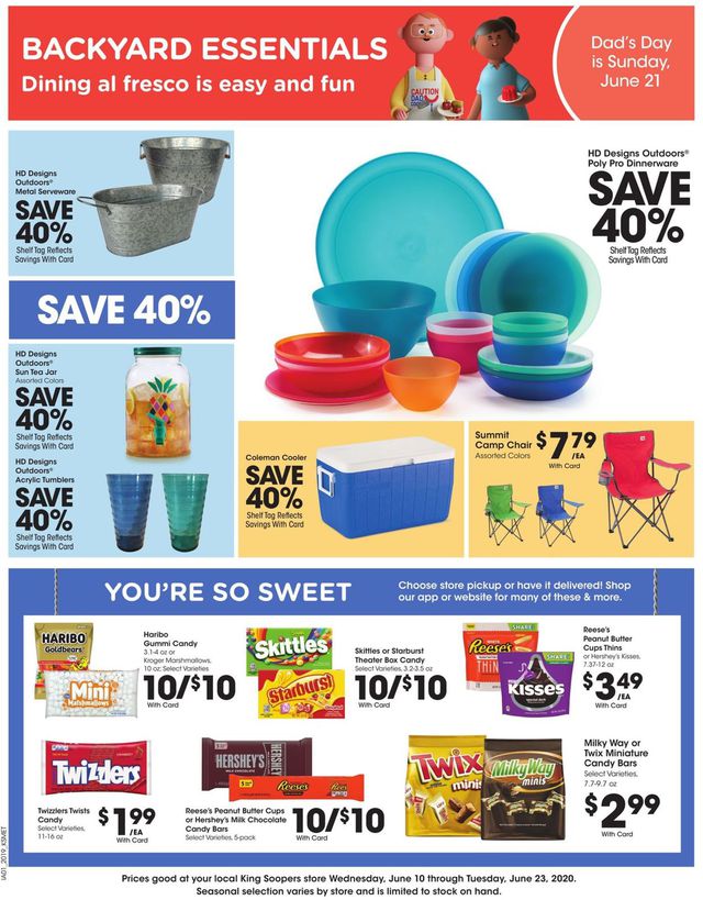 King Soopers Ad from 06/10/2020