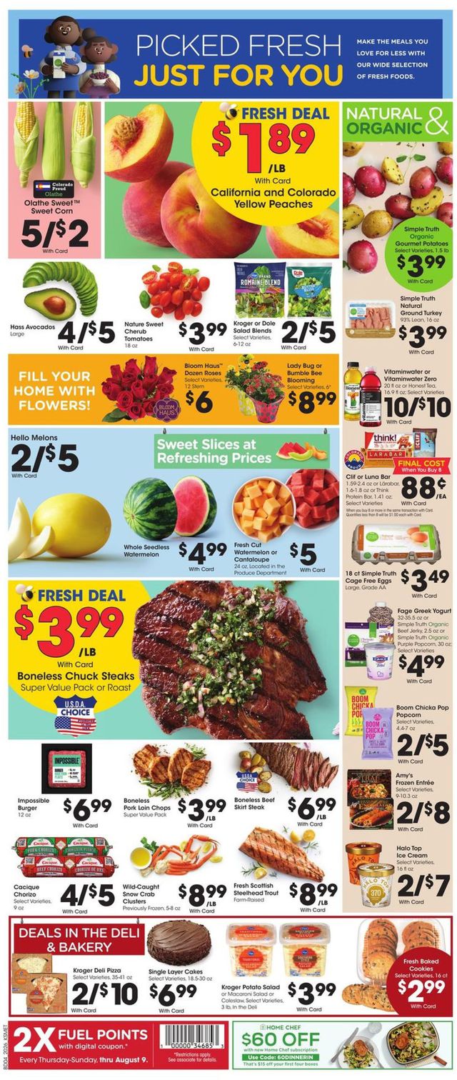 King Soopers Ad from 07/29/2020