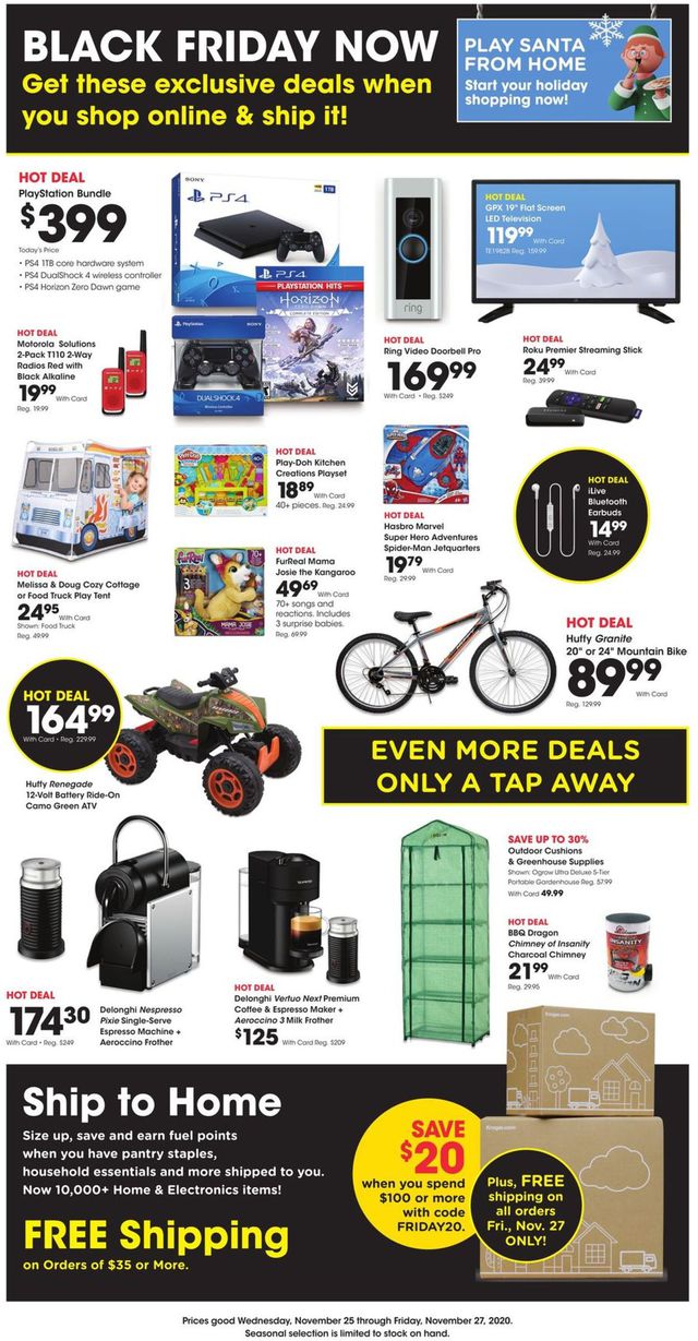 King Soopers Ad from 11/25/2020