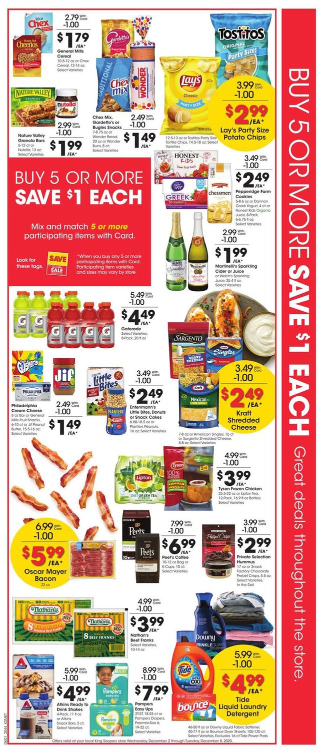 King Soopers Ad from 12/02/2020