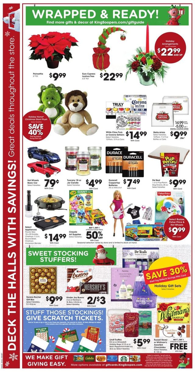 King Soopers Ad from 12/16/2020