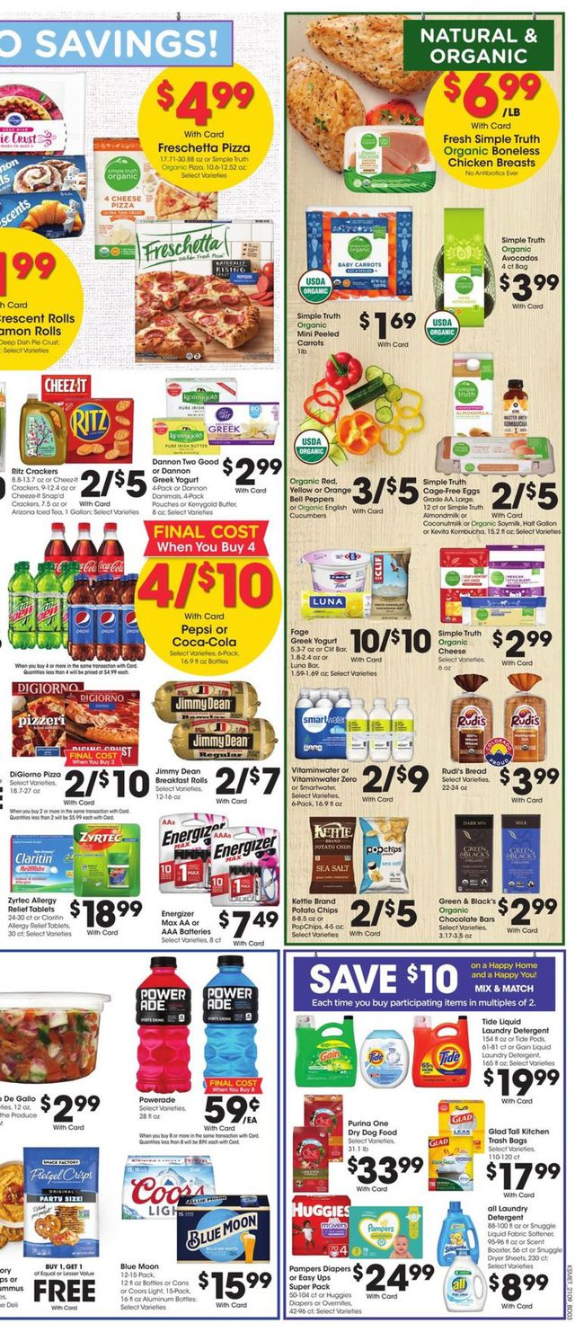 King Soopers Ad from 03/31/2021