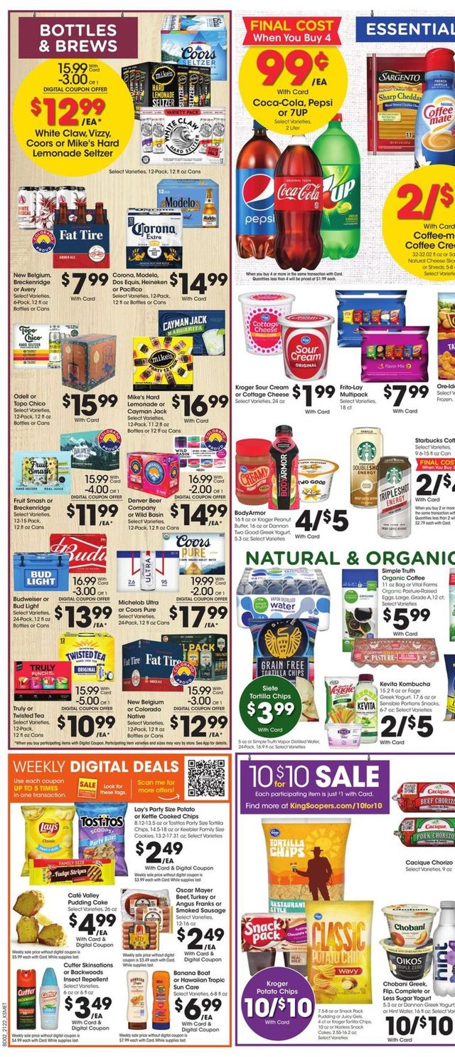 King Soopers Ad from 06/30/2021