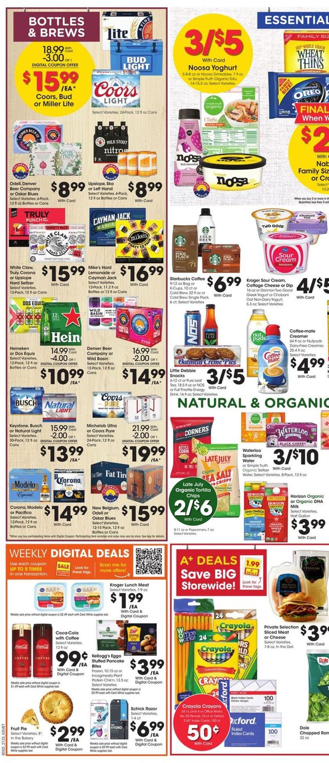 King Soopers Ad from 07/07/2021