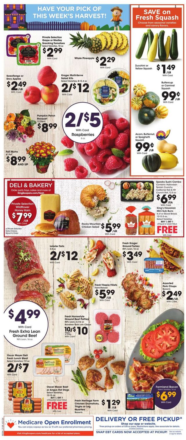 King Soopers Ad from 10/27/2021