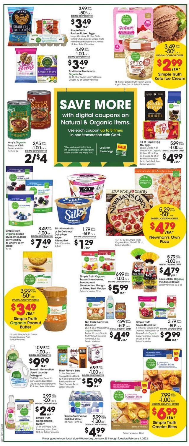 King Soopers Ad from 01/26/2022
