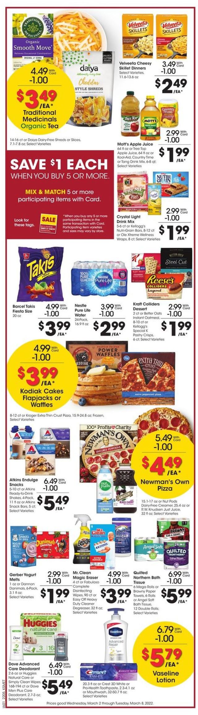 King Soopers Ad from 03/02/2022