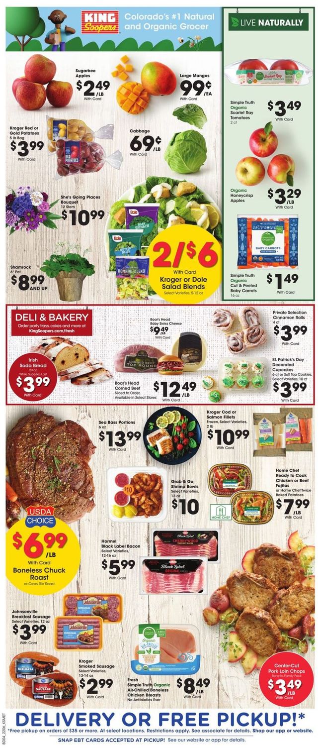 King Soopers Ad from 03/09/2022