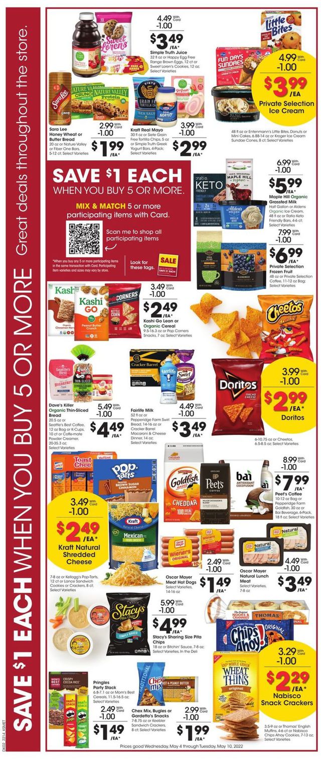 King Soopers Ad from 05/04/2022