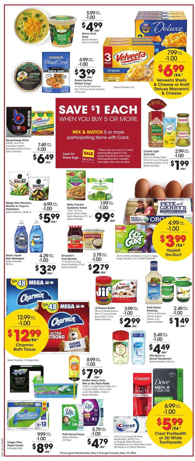 King Soopers Ad from 05/04/2022